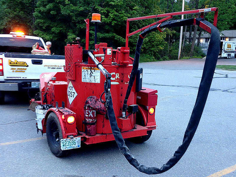 Pin Point Line Striping & Marking -MA Asphalt Crack Sealing