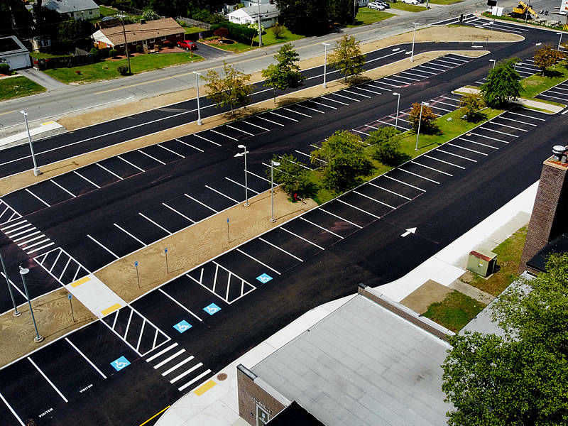 Pin Point Line Striping and Marking - NH Pavement Marking