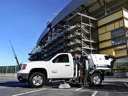Pin Point Line Striping & Marking - MA and NH Parking Lot Sweeping Services