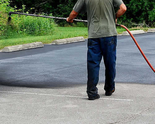 Pin Point Line Striping & Marking - New England Asphalt Sealcoating